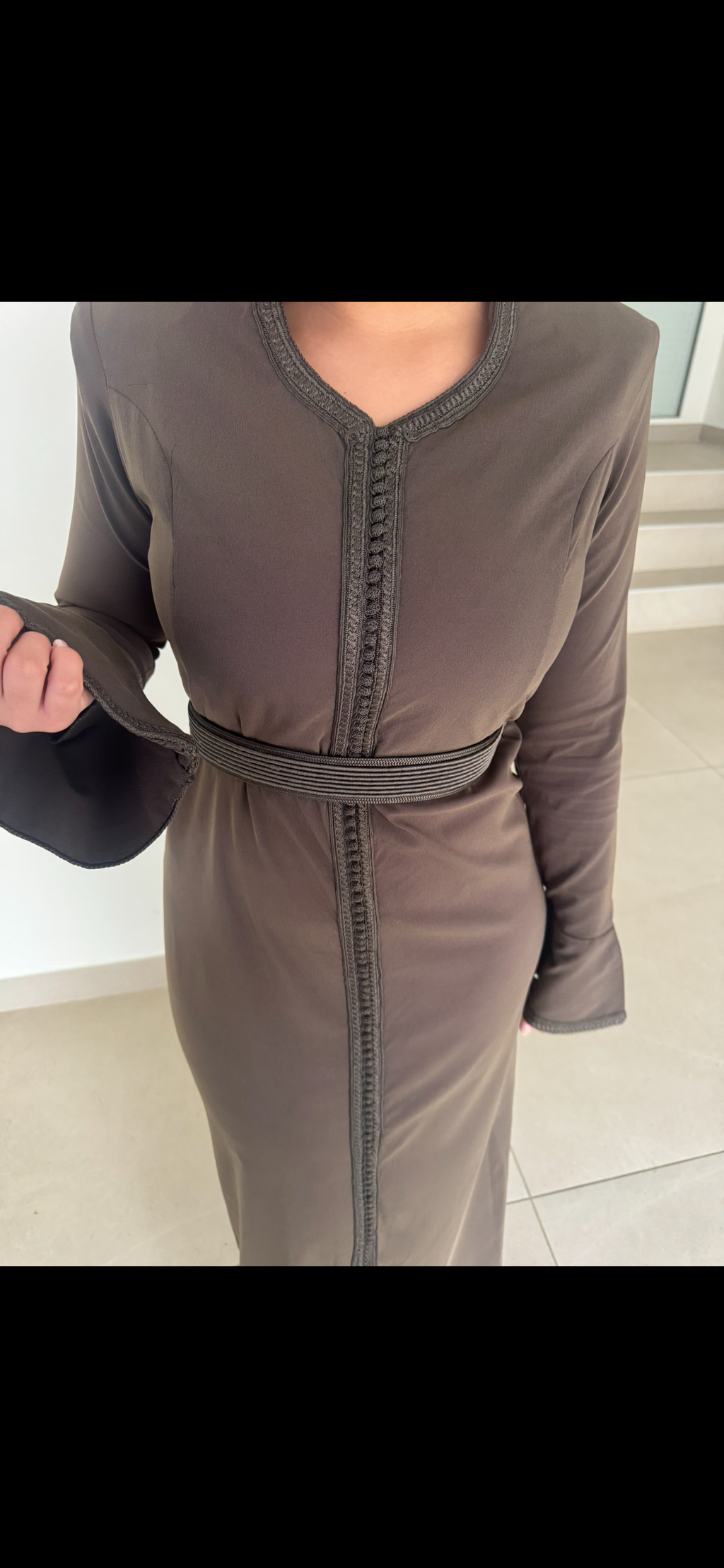 Robe Blazer façon caftan - Élégance structurée