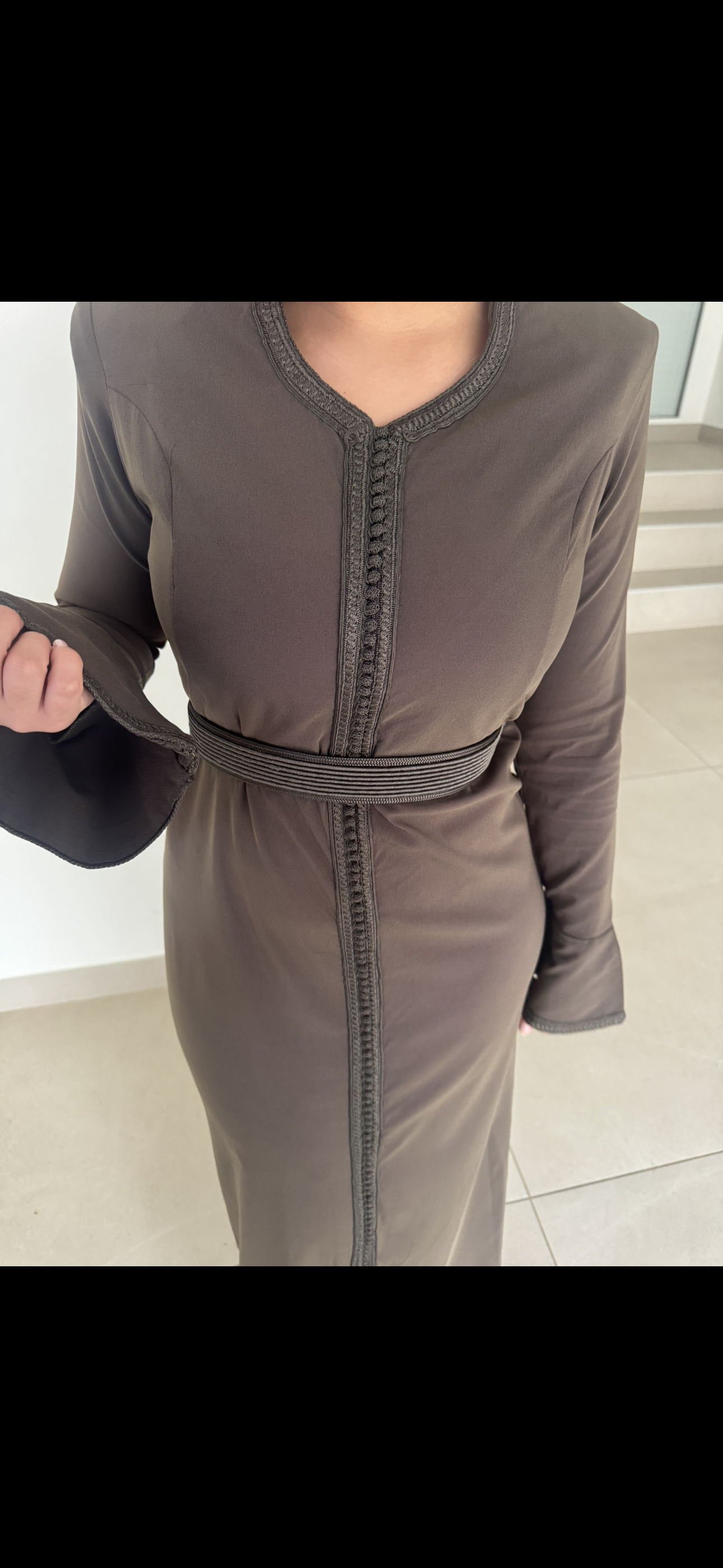 Robe Blazer façon caftan - Élégance structurée