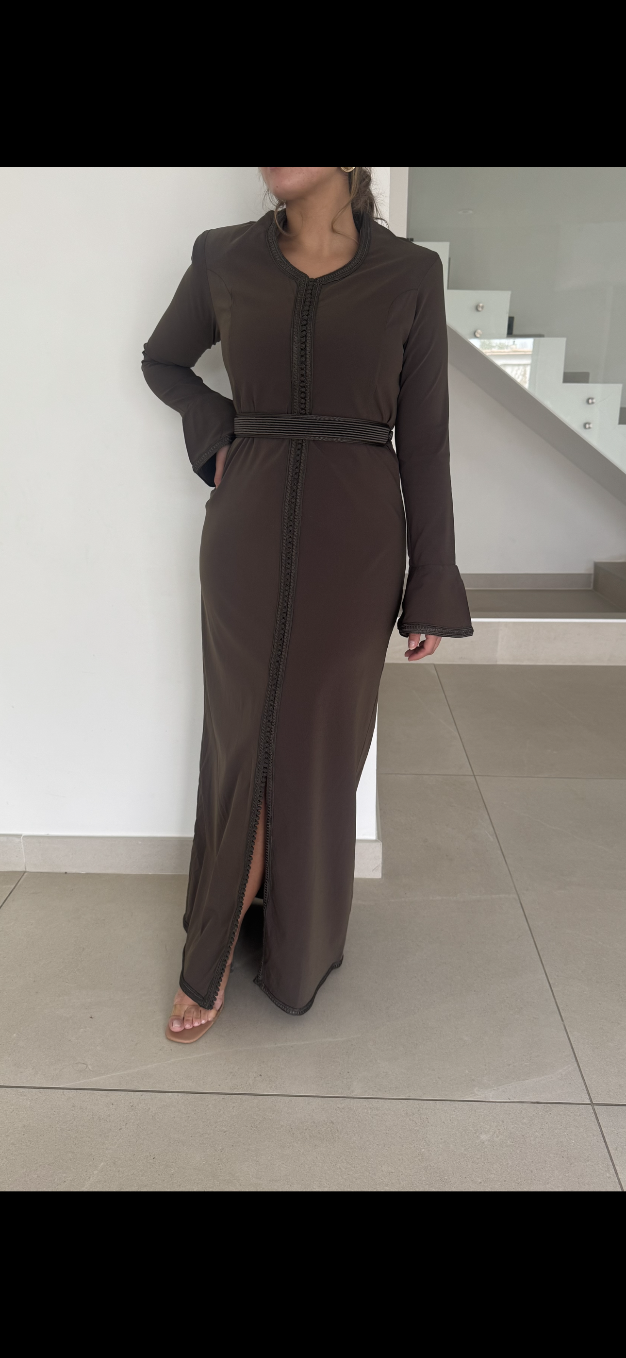 Robe Blazer façon caftan - Élégance structurée