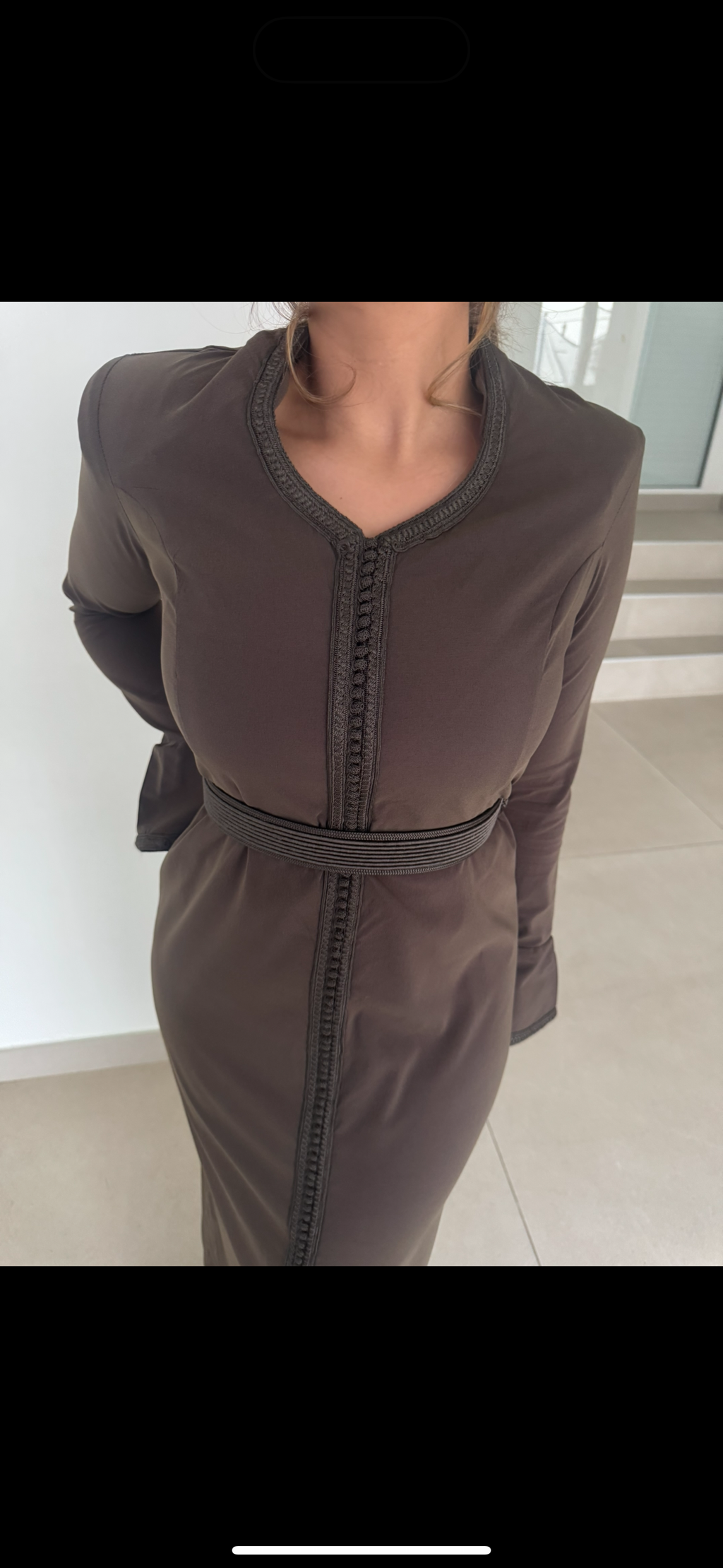 Robe Blazer façon caftan - Élégance structurée