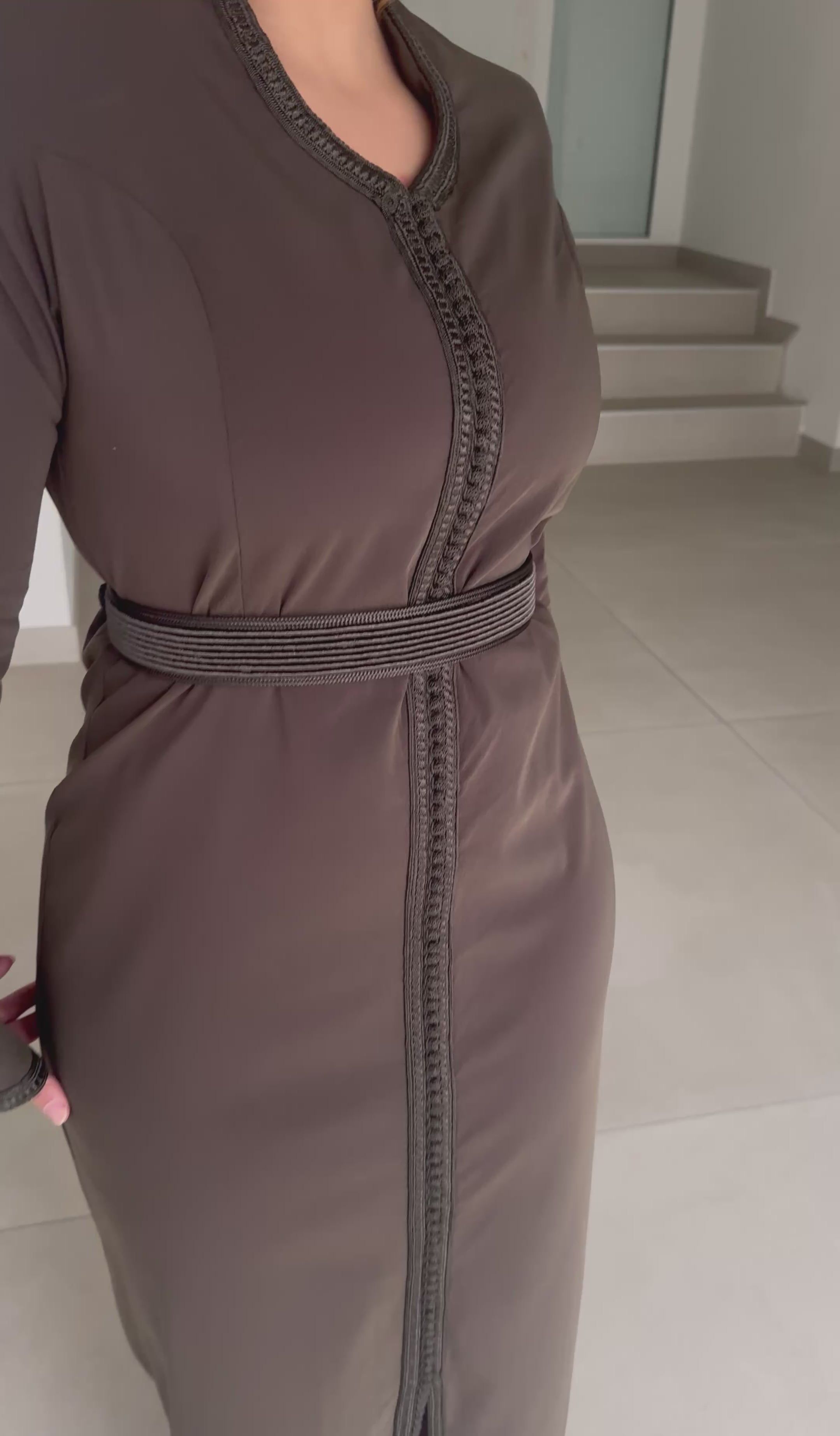 Robe Blazer façon caftan - Élégance structurée