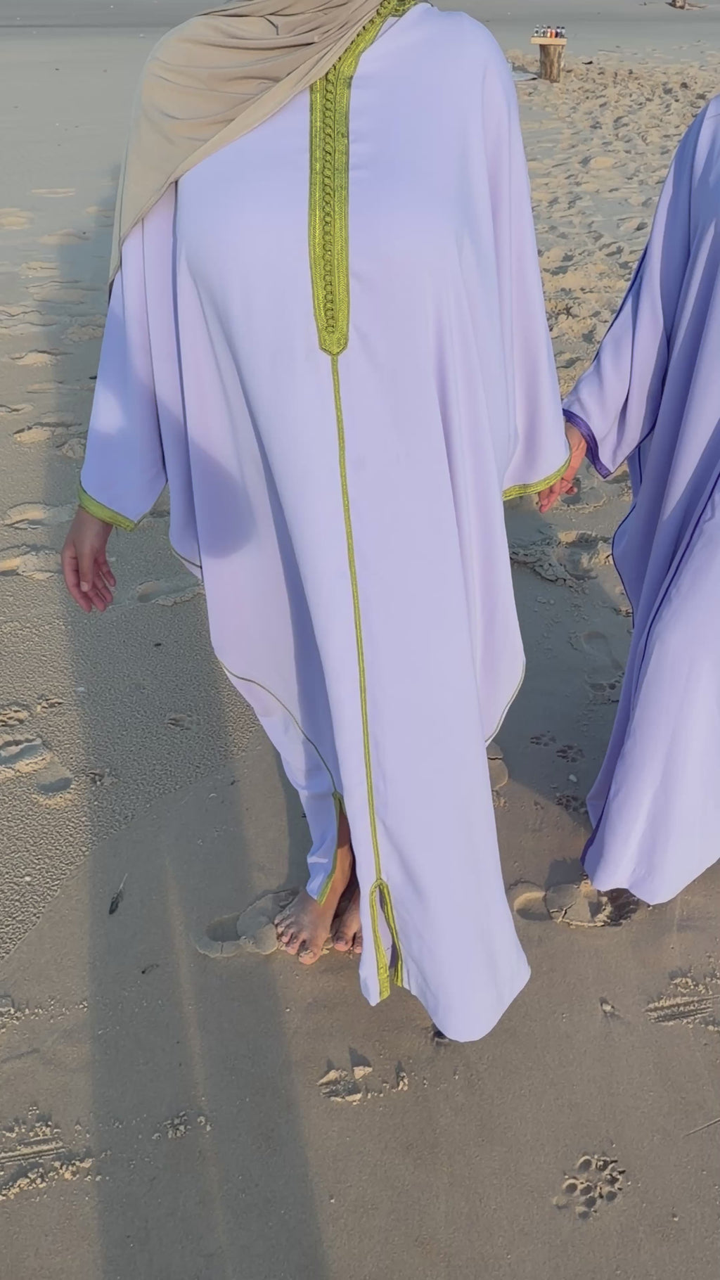 La Robe Lalia violette sfifa verte