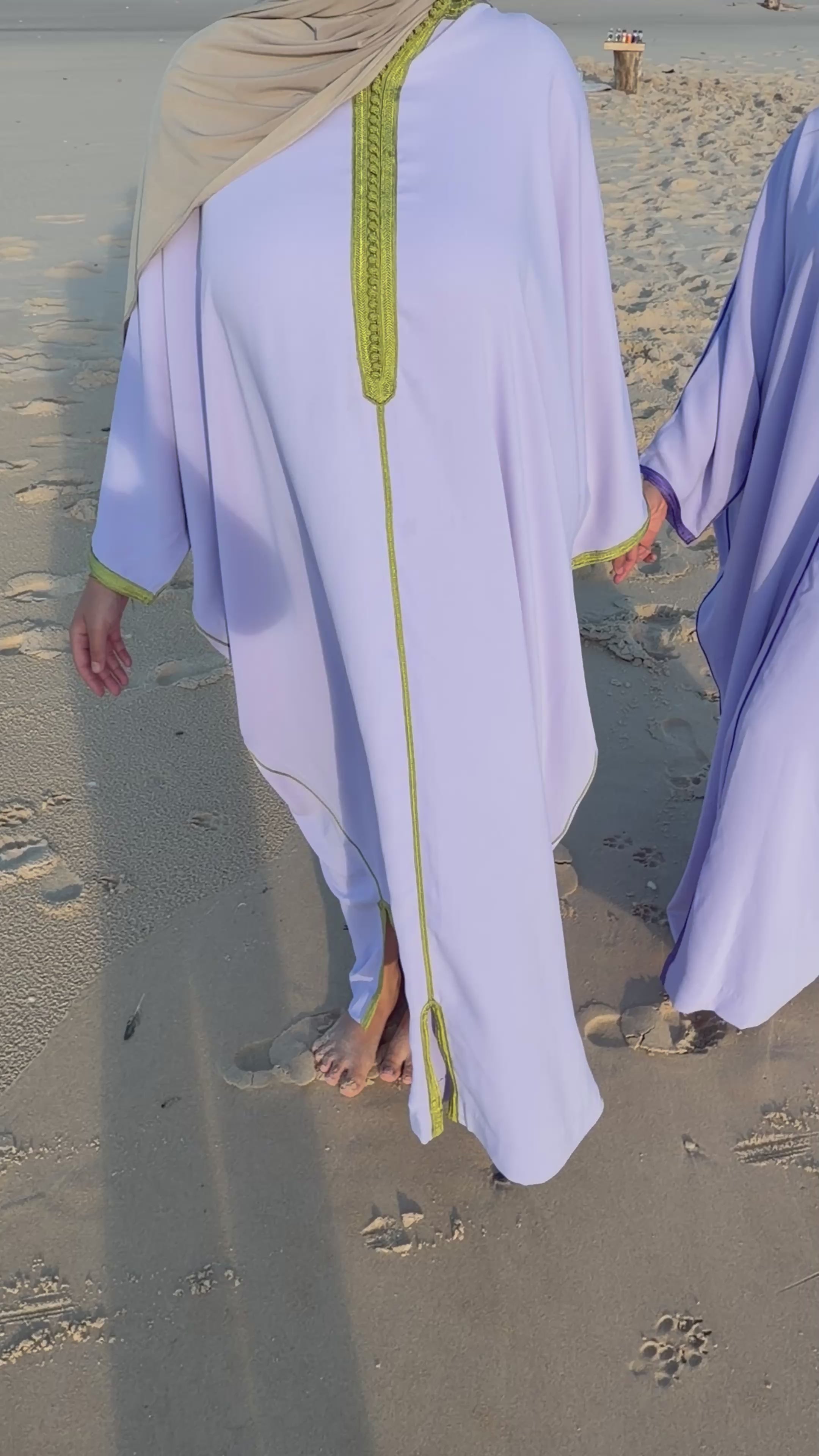 La Robe Lalia violette sfifa verte